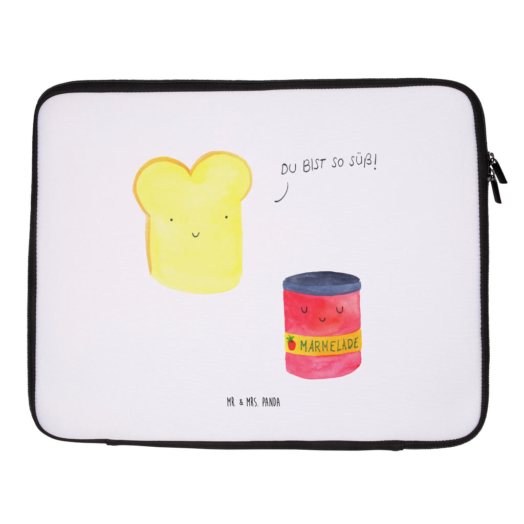 Notebook Tasche Toast Marmelade Notebook Tasche, Laptop, Computertasche, Tasche, Notebook-Tasche, Notebook-Reisehülle, Notebook Schutz, Tiermotive, Gute Laune, lustige Sprüche, Tiere, Toast, Marmelade, Dreamteam, süße Postkarte, süß, Küche Deko, Küche Spruch, Frühstück Einladung, Brot, Toastbrot