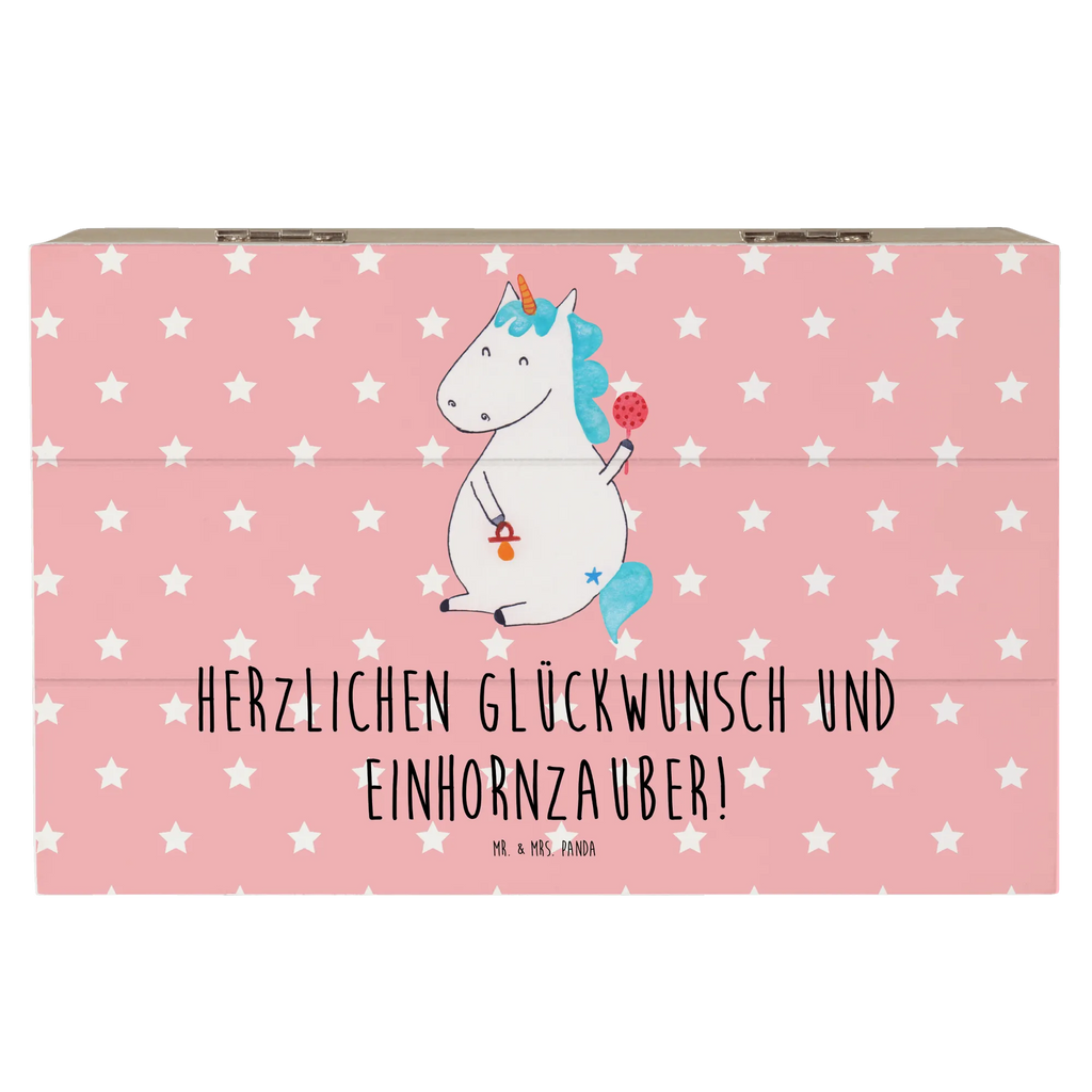 Holzkiste Einhorn Baby Holzkiste, Kiste, Schatzkiste, Truhe, Schatulle, XXL, Erinnerungsbox, Erinnerungskiste, Dekokiste, Aufbewahrungsbox, Geschenkbox, Geschenkdose, Einhorn, Einhörner, Einhorn Deko, Pegasus, Unicorn, Mutter, Geburt, Geburtstag, erstes Kind, Baby, Babyglück, Nachwuchs, Eltern, Party, Kind, Schnuller