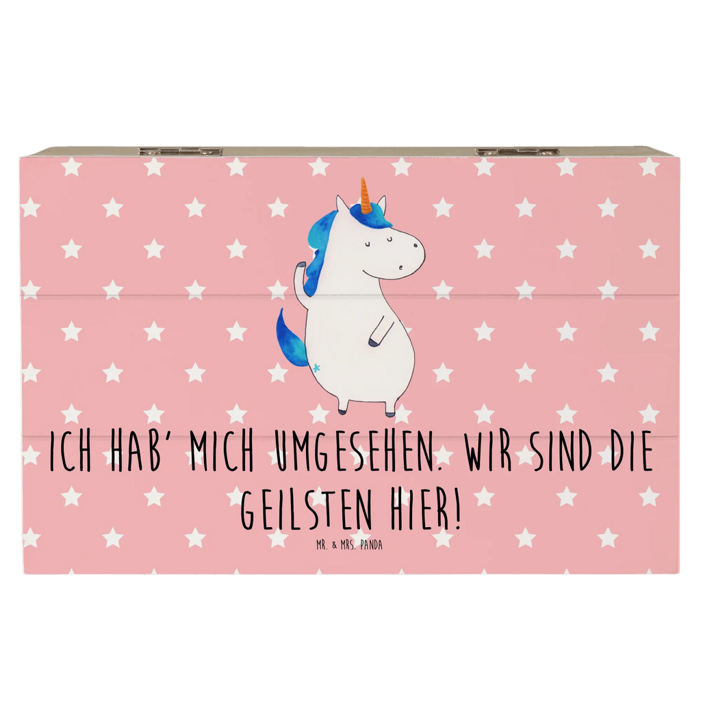 Holzkiste Einhorn Mann Holzkiste, Kiste, Schatzkiste, Truhe, Schatulle, XXL, Erinnerungsbox, Erinnerungskiste, Dekokiste, Aufbewahrungsbox, Geschenkbox, Geschenkdose, Einhorn, Einhörner, Einhorn Deko, Pegasus, Unicorn, cool, Mann, Freundin, Familie, bester Freund, BFF, Party, hübsch, beste