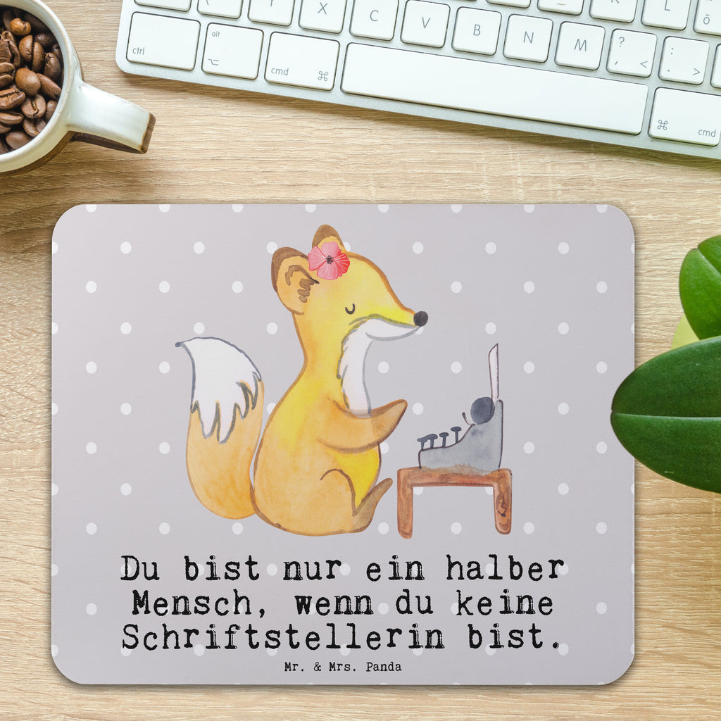 Mauspad Schriftstellerin mit Herz Mousepad, Computer zubehör, Büroausstattung, PC Zubehör, Arbeitszimmer, Mauspad, Einzigartiges Mauspad, Designer Mauspad, Mausunterlage, Mauspad Büro, Beruf, Ausbildung, Jubiläum, Abschied, Rente, Kollege, Kollegin, Geschenk, Schenken, Arbeitskollege, Mitarbeiter, Firma, Danke, Dankeschön, Autorin, Buchveröffentlichung, Schriftstellerin, Verlag, Geschichtenschreiber, Hobbyautor