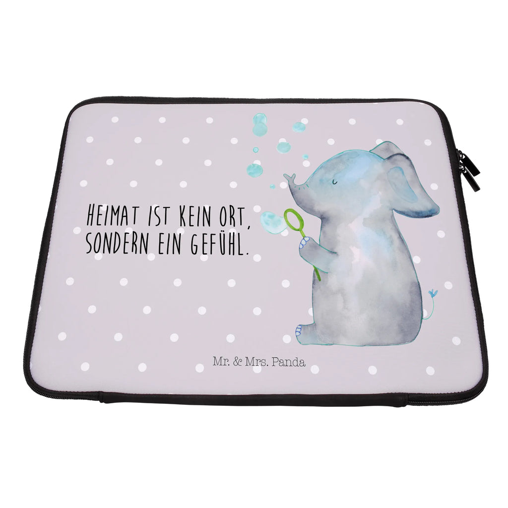 Notebook Tasche Elefant Seifenblasen Notebook Tasche, Laptop, Computertasche, Tasche, Notebook-Tasche, Notebook-Reisehülle, Notebook Schutz, Tiermotive, Gute Laune, lustige Sprüche, Tiere, Elefant, Elefanten, Dickhäuter, Rüsseltier, Seifenblasen, Liebe, Heimat, Gefühl. Daheim, Liebesbeweis, Liebesspruch