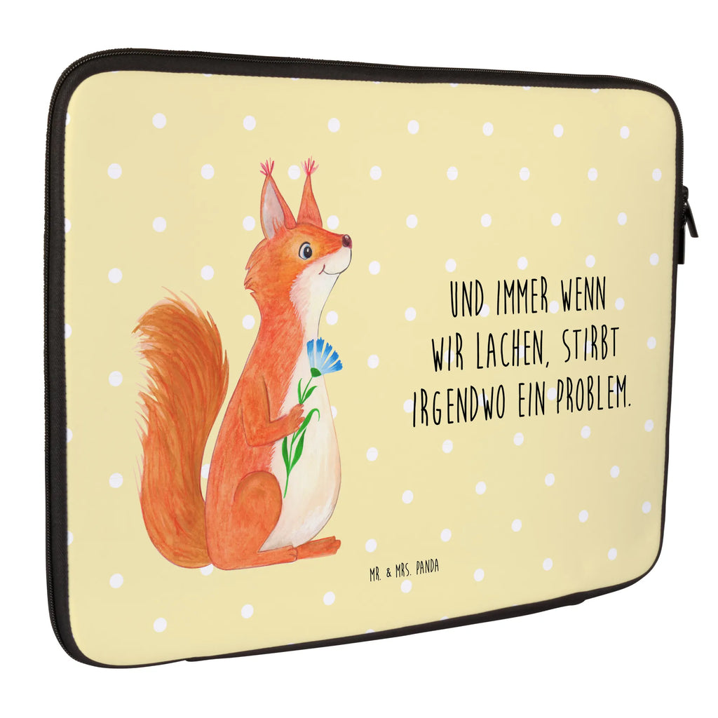 Notebook Tasche Eichhörnchen Blume Notebook Tasche, Laptop, Computertasche, Tasche, Notebook-Tasche, Notebook-Reisehülle, Notebook Schutz, Tiermotive, Gute Laune, lustige Sprüche, Tiere, Eichhörnchen, Eichhorn, Spruch positiv, Lachen, Spaß, Motivation Sprüche, Motivation Bilder, glücklich Spruch, Spruch Deko