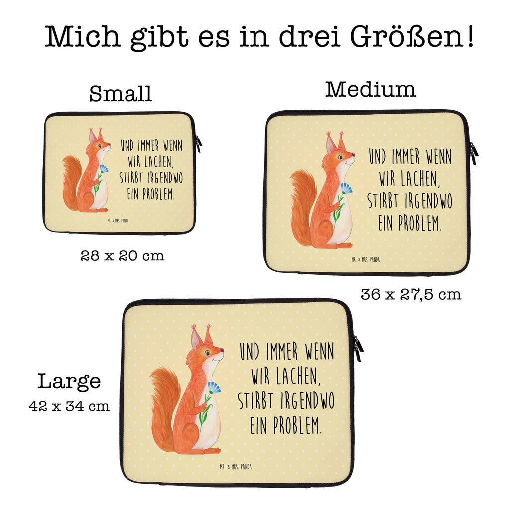 Notebook Tasche Eichhörnchen Blume Notebook Tasche, Laptop, Computertasche, Tasche, Notebook-Tasche, Notebook-Reisehülle, Notebook Schutz, Tiermotive, Gute Laune, lustige Sprüche, Tiere, Eichhörnchen, Eichhorn, Spruch positiv, Lachen, Spaß, Motivation Sprüche, Motivation Bilder, glücklich Spruch, Spruch Deko