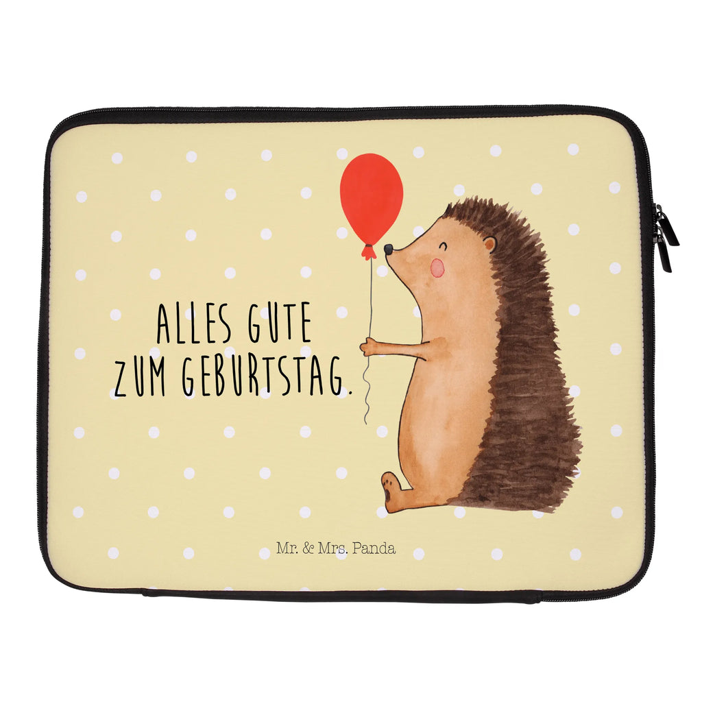 Notebook Tasche Igel Luftballon Notebook Tasche, Laptop, Computertasche, Tasche, Notebook-Tasche, Notebook-Reisehülle, Notebook Schutz, Tiermotive, Gute Laune, lustige Sprüche, Tiere, Igel, Geburtstag, Herzlichen Glückwunsch, Glückwunsch, Geburtstagskind, Ballon, Happy Birthday