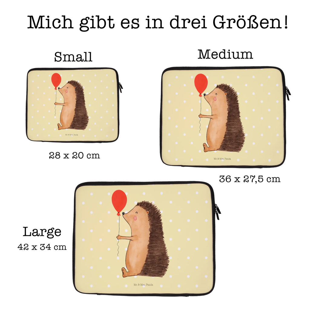 Notebook Tasche Igel Luftballon Notebook Tasche, Laptop, Computertasche, Tasche, Notebook-Tasche, Notebook-Reisehülle, Notebook Schutz, Tiermotive, Gute Laune, lustige Sprüche, Tiere, Igel, Geburtstag, Herzlichen Glückwunsch, Glückwunsch, Geburtstagskind, Ballon, Happy Birthday