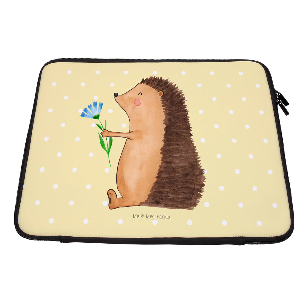 Notebook Tasche Igel Blumen Notebook Tasche, Laptop, Computertasche, Tasche, Notebook-Tasche, Notebook-Reisehülle, Notebook Schutz, Tiermotive, Gute Laune, lustige Sprüche, Tiere, Igel, Gute Besserung, Genesungswünsche, Krankheit, Krankenhaus, krank, Besuch