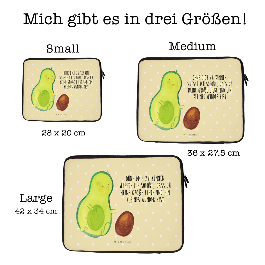 Notebook Tasche Avocado Kern rollt Notebook Tasche, Laptop, Computertasche, Tasche, Notebook-Tasche, Notebook-Reisehülle, Notebook Schutz, Avocado, Veggie, Vegan, Gesund, Avocados, Schwanger, Geburt, Geburtstag, Säugling, Kind, erstes Kind, zur Geburt, Schwangerschaft, Babyparty, Baby, große Liebe, Liebe, Love