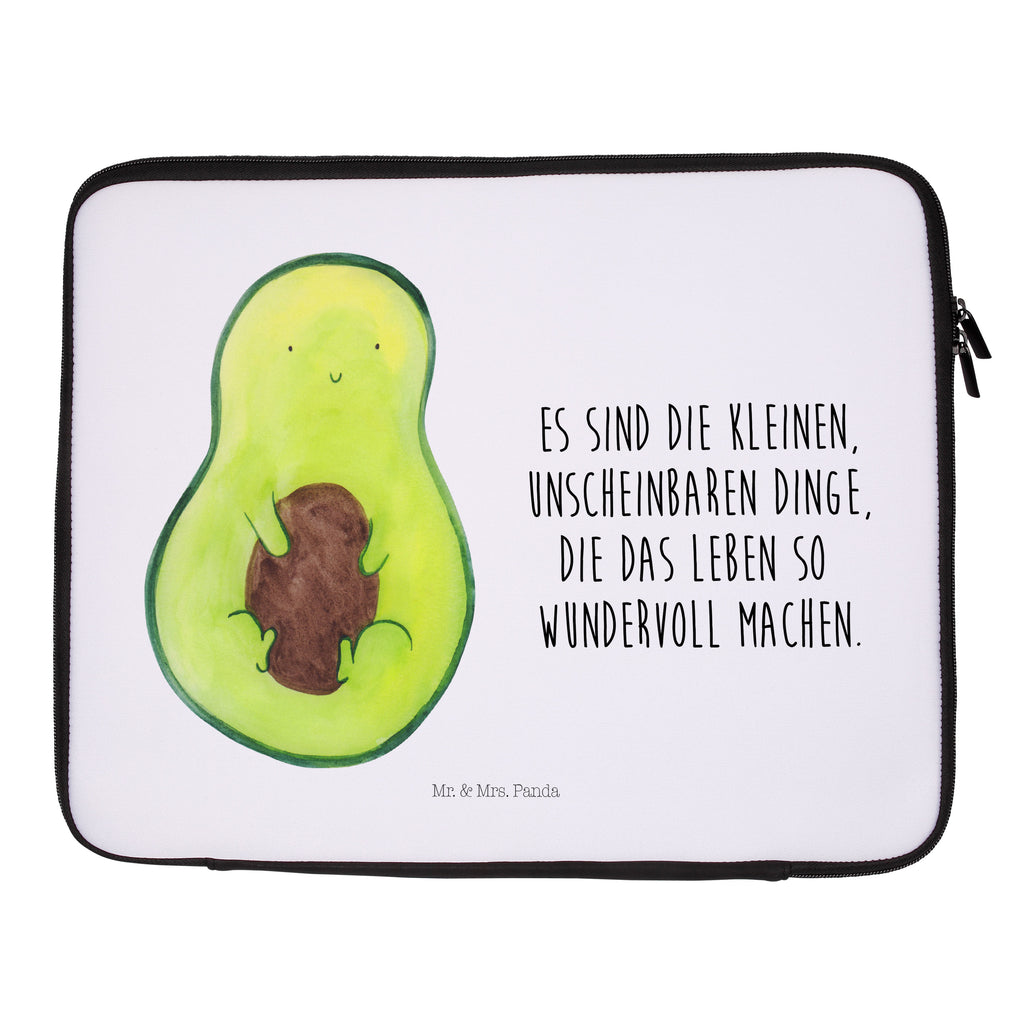 Notebook Tasche Avocado Kern Notebook Tasche, Laptop, Computertasche, Tasche, Notebook-Tasche, Notebook-Reisehülle, Notebook Schutz, Avocado, Veggie, Vegan, Gesund, Avokado, Avocadokern, Kern, Pflanze, Spruch Leben