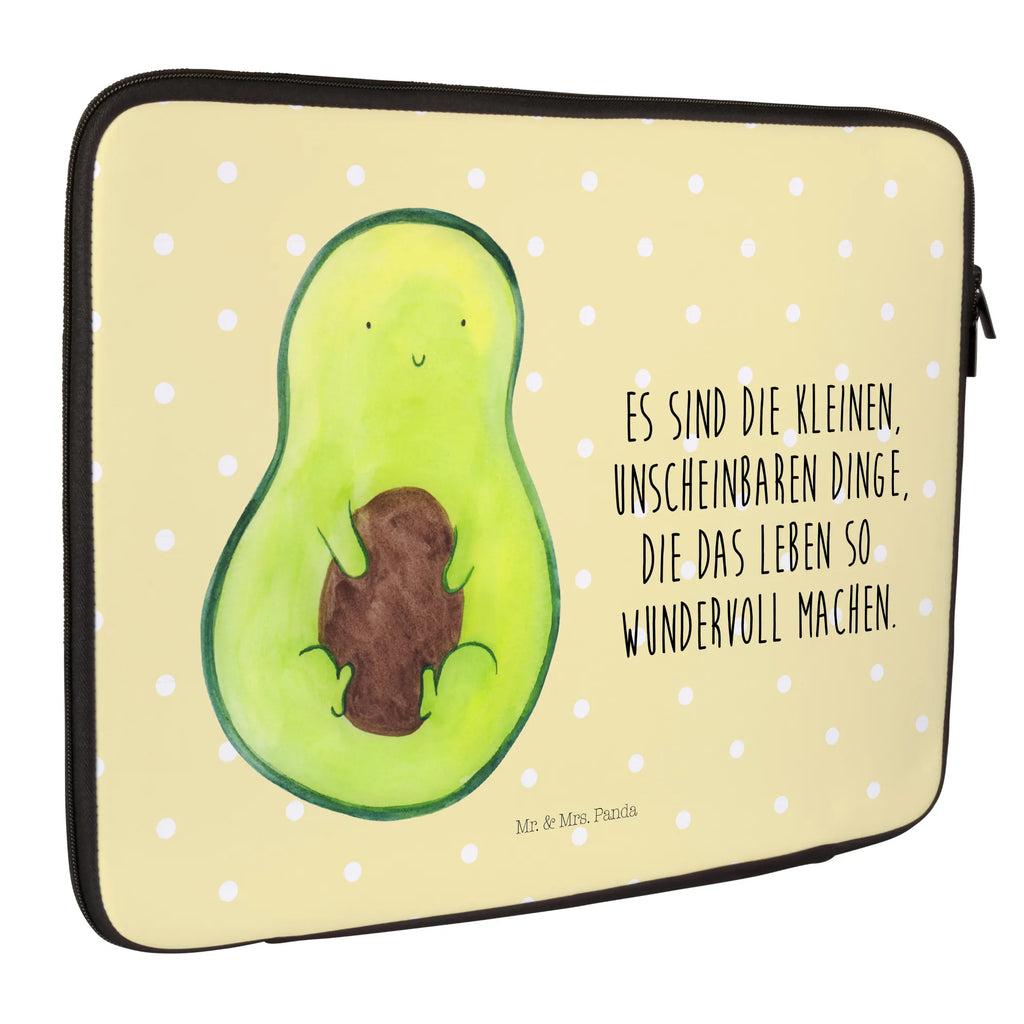 Notebook Tasche Avocado Kern Notebook Tasche, Laptop, Computertasche, Tasche, Notebook-Tasche, Notebook-Reisehülle, Notebook Schutz, Avocado, Veggie, Vegan, Gesund, Avokado, Avocadokern, Kern, Pflanze, Spruch Leben