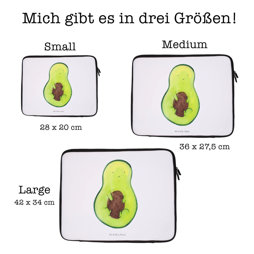 Notebook Tasche Avocado Kern Notebook Tasche, Laptop, Computertasche, Tasche, Notebook-Tasche, Notebook-Reisehülle, Notebook Schutz, Avocado, Veggie, Vegan, Gesund, Avokado, Avocadokern, Kern, Pflanze, Spruch Leben