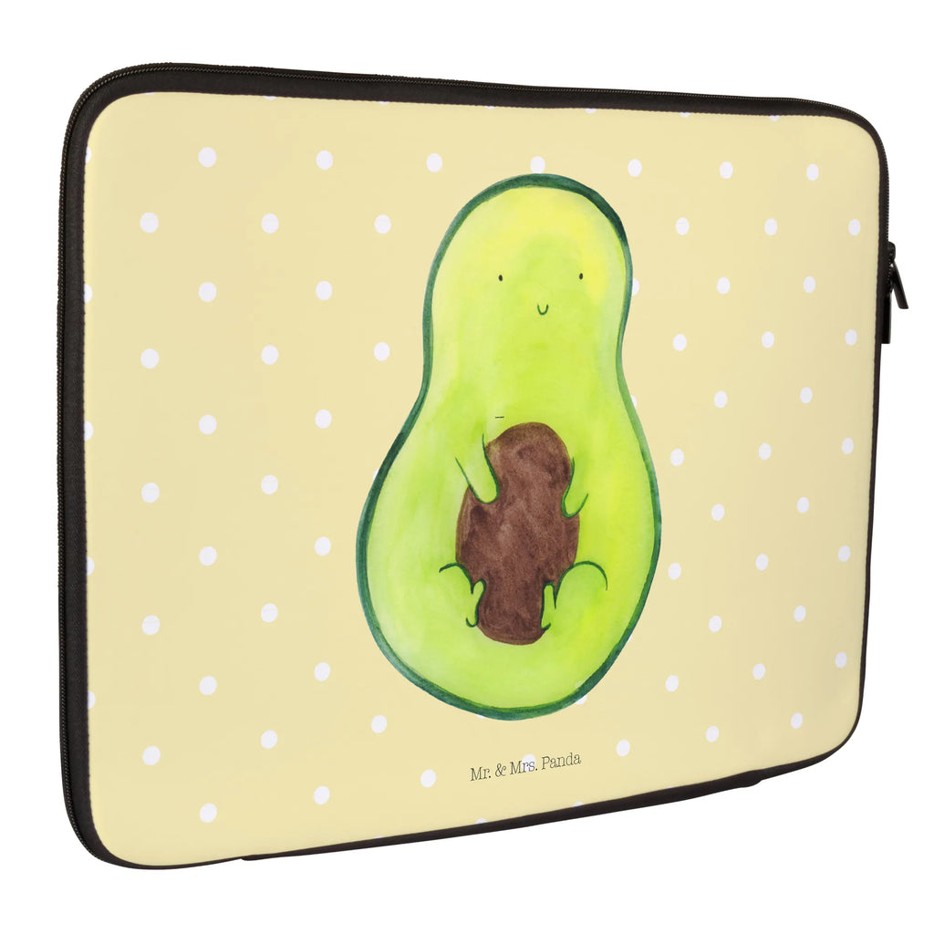 Notebook Tasche Avocado Kern Notebook Tasche, Laptop, Computertasche, Tasche, Notebook-Tasche, Notebook-Reisehülle, Notebook Schutz, Avocado, Veggie, Vegan, Gesund, Avokado, Avocadokern, Kern, Pflanze, Spruch Leben