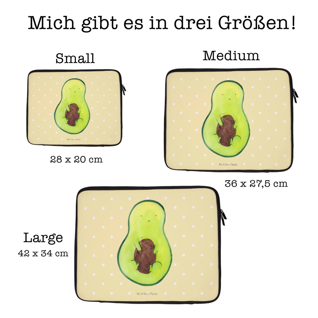 Notebook Tasche Avocado Kern Notebook Tasche, Laptop, Computertasche, Tasche, Notebook-Tasche, Notebook-Reisehülle, Notebook Schutz, Avocado, Veggie, Vegan, Gesund, Avokado, Avocadokern, Kern, Pflanze, Spruch Leben