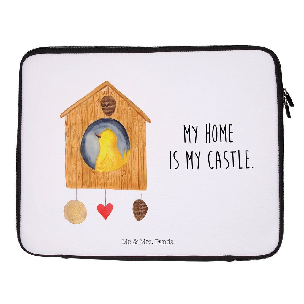 Notebook Tasche Vogel Haus Notebook Tasche, Laptop, Computertasche, Tasche, Notebook-Tasche, Notebook-Reisehülle, Notebook Schutz, Tiermotive, Gute Laune, lustige Sprüche, Tiere, Vogel, Vögel, Vogelhaus, Vogelhäuschen, Home sweet home, Zuhause, Nest, Eigenheim, Familie, Wohnung, Haus, unser Haus, Lieblingsort, Castle