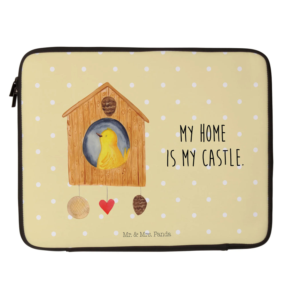 Notebook Tasche Vogel Haus Notebook Tasche, Laptop, Computertasche, Tasche, Notebook-Tasche, Notebook-Reisehülle, Notebook Schutz, Tiermotive, Gute Laune, lustige Sprüche, Tiere, Vogel, Vögel, Vogelhaus, Vogelhäuschen, Home sweet home, Zuhause, Nest, Eigenheim, Familie, Wohnung, Haus, unser Haus, Lieblingsort, Castle