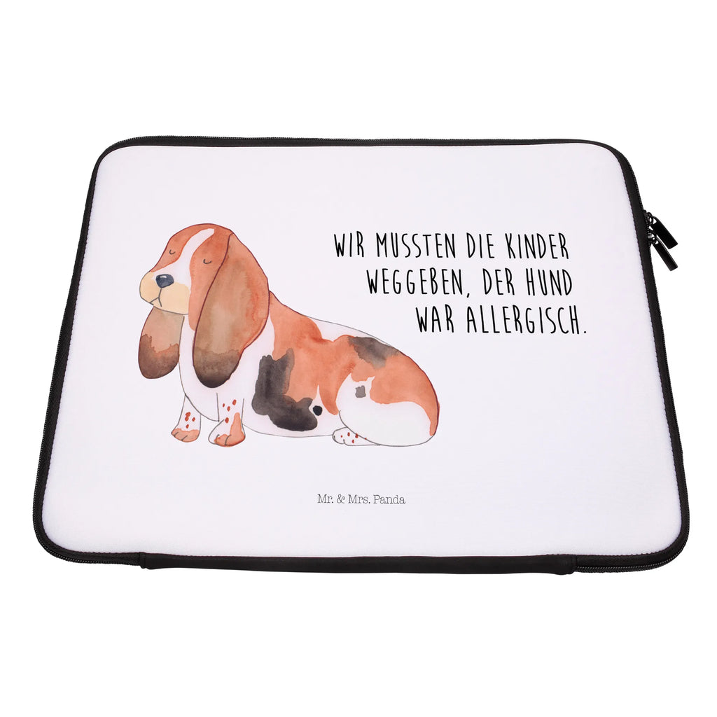 Notebook Tasche Hund Basset Hound Notebook Tasche, Laptop, Computertasche, Tasche, Notebook-Tasche, Notebook-Reisehülle, Notebook Schutz, Hund, Hundemotiv, Haustier, Hunderasse, Tierliebhaber, Hundebesitzer, Sprüche, Basset Hound, Basset, Hundeliebe, kinderlos