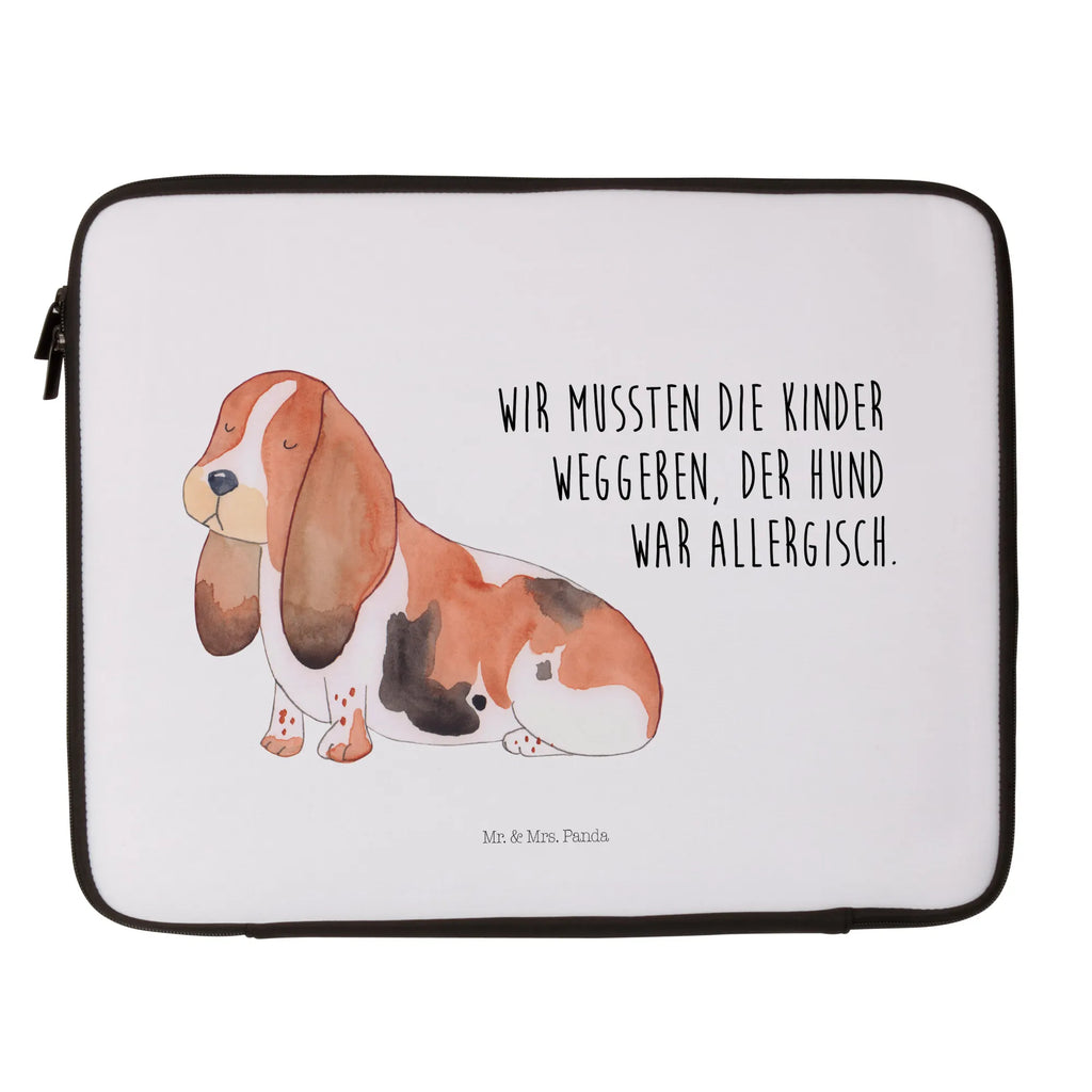 Notebook Tasche Hund Basset Hound Notebook Tasche, Laptop, Computertasche, Tasche, Notebook-Tasche, Notebook-Reisehülle, Notebook Schutz, Hund, Hundemotiv, Haustier, Hunderasse, Tierliebhaber, Hundebesitzer, Sprüche, Basset Hound, Basset, Hundeliebe, kinderlos