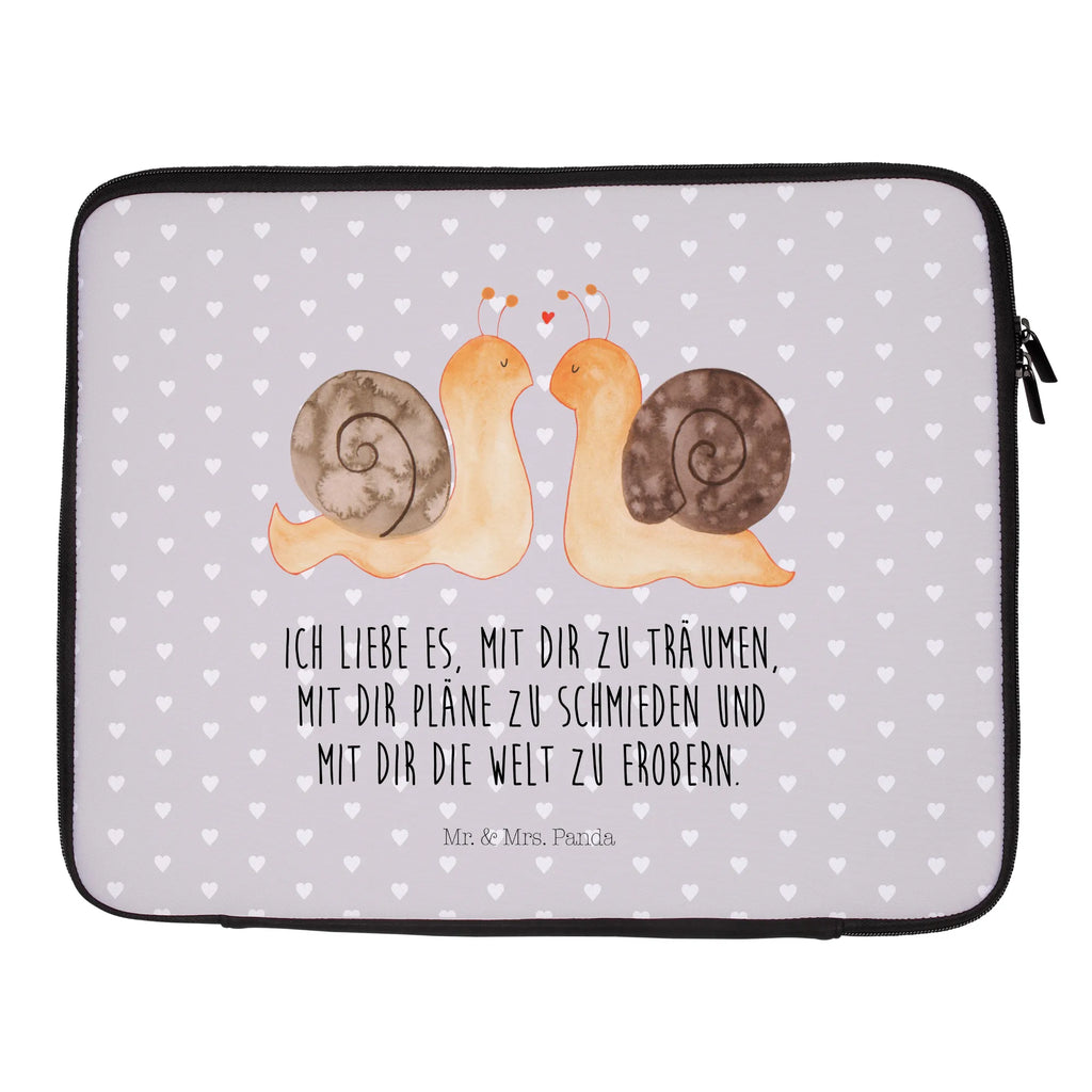 Notebook Tasche Schnecken Liebe Notebook Tasche, Laptop, Computertasche, Tasche, Notebook-Tasche, Notebook-Reisehülle, Notebook Schutz, Liebe, Partner, Freund, Freundin, Ehemann, Ehefrau, Heiraten, Verlobung, Heiratsantrag, Liebesgeschenk, Jahrestag, Hocheitstag