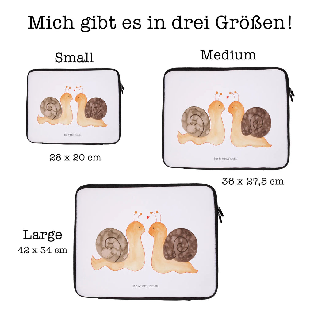 Notebook Tasche Schnecken Liebe Notebook Tasche, Laptop, Computertasche, Tasche, Notebook-Tasche, Notebook-Reisehülle, Notebook Schutz, Liebe, Partner, Freund, Freundin, Ehemann, Ehefrau, Heiraten, Verlobung, Heiratsantrag, Liebesgeschenk, Jahrestag, Hocheitstag