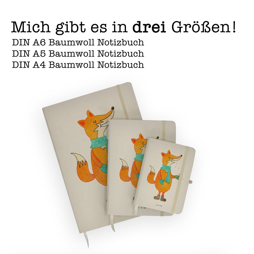 Baumwoll Notizbuch Fuchs Keks Notizen, Eintragebuch, Tagebuch, Notizblock, Adressbuch, Journal, Kladde, Skizzenbuch, Notizheft, Schreibbuch, Schreibheft, Fuchs, Füchse, Backen Spruch, Kekse, Winter, Weihnachtszeit, Plätzchen, Liebe, Küche Deko