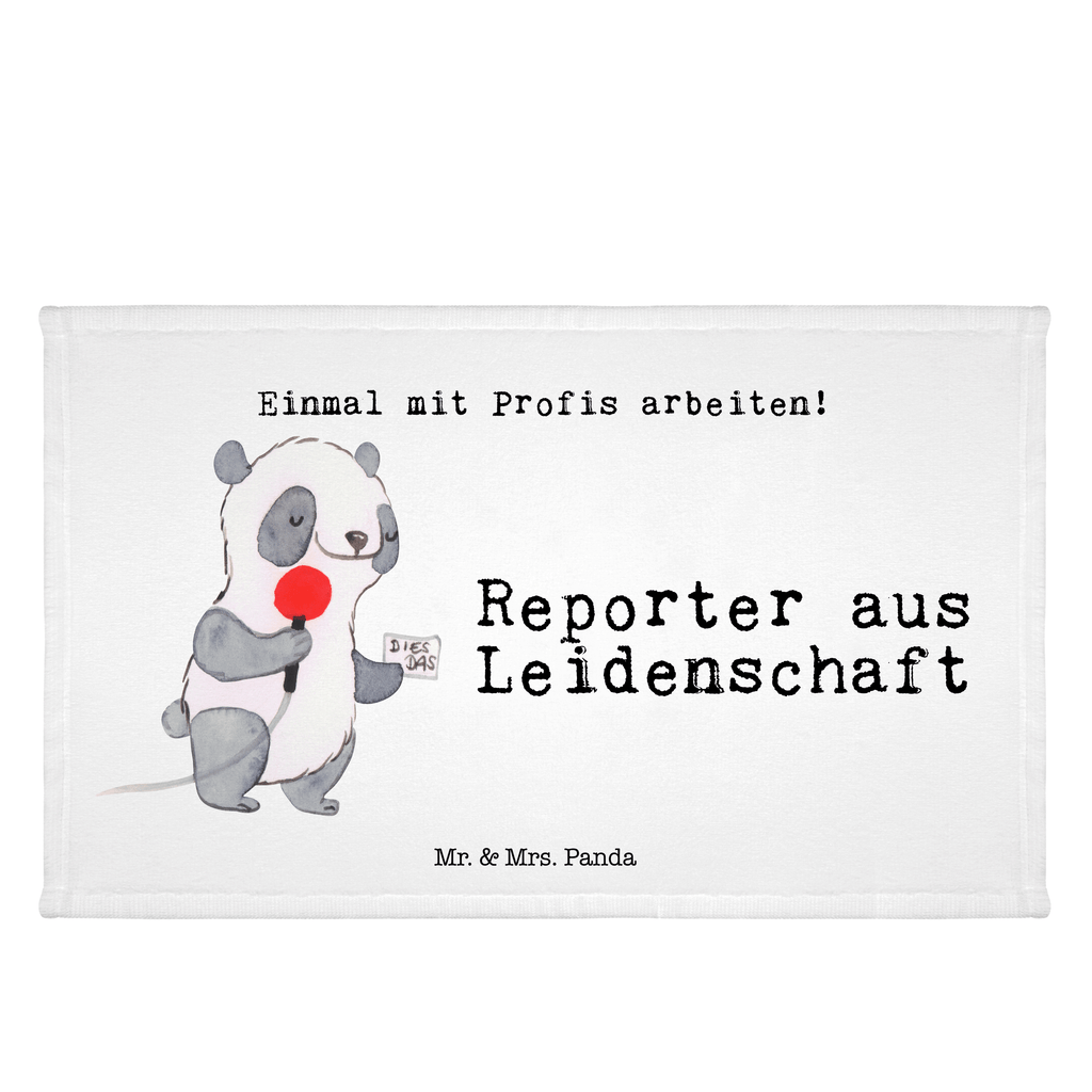 Handtuch Reporter aus Leidenschaft Gästetuch, Reisehandtuch, Sport Handtuch, Frottier, Kinder Handtuch, Beruf, Ausbildung, Jubiläum, Abschied, Rente, Kollege, Kollegin, Geschenk, Schenken, Arbeitskollege, Mitarbeiter, Firma, Danke, Dankeschön