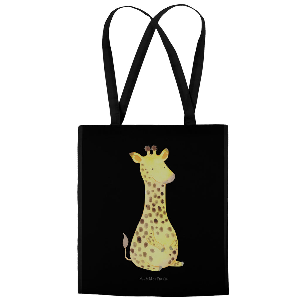 Tragetasche Giraffe Zufrieden Beuteltasche, Beutel, Einkaufstasche, Jutebeutel, Stoffbeutel, Tasche, Shopper, Umhängetasche, Strandtasche, Schultertasche, Stofftasche, Tragetasche, Badetasche, Jutetasche, Einkaufstüte, Laptoptasche, Afrika, Wildtiere, Giraffe, Zufrieden, Glück, Abenteuer