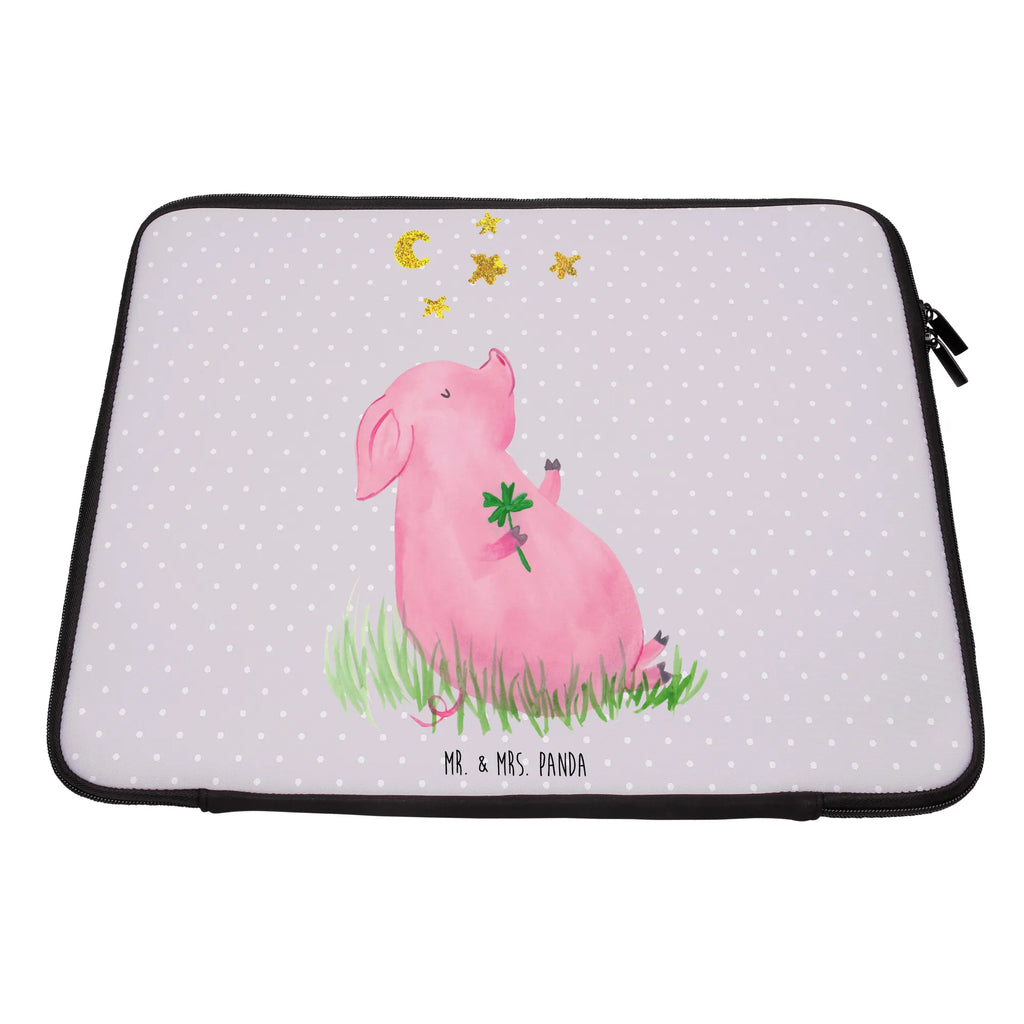 Notebook Tasche Schwein Glück Notebook Tasche, Laptop, Computertasche, Tasche, Notebook-Tasche, Notebook-Reisehülle, Notebook Schutz, Tiermotive, Gute Laune, lustige Sprüche, Tiere, Glücksschwein. Glück, Schwein, Schweinchen, Sterne, Sernchen, Ziele, Träume, Motivation, Glücksbringer