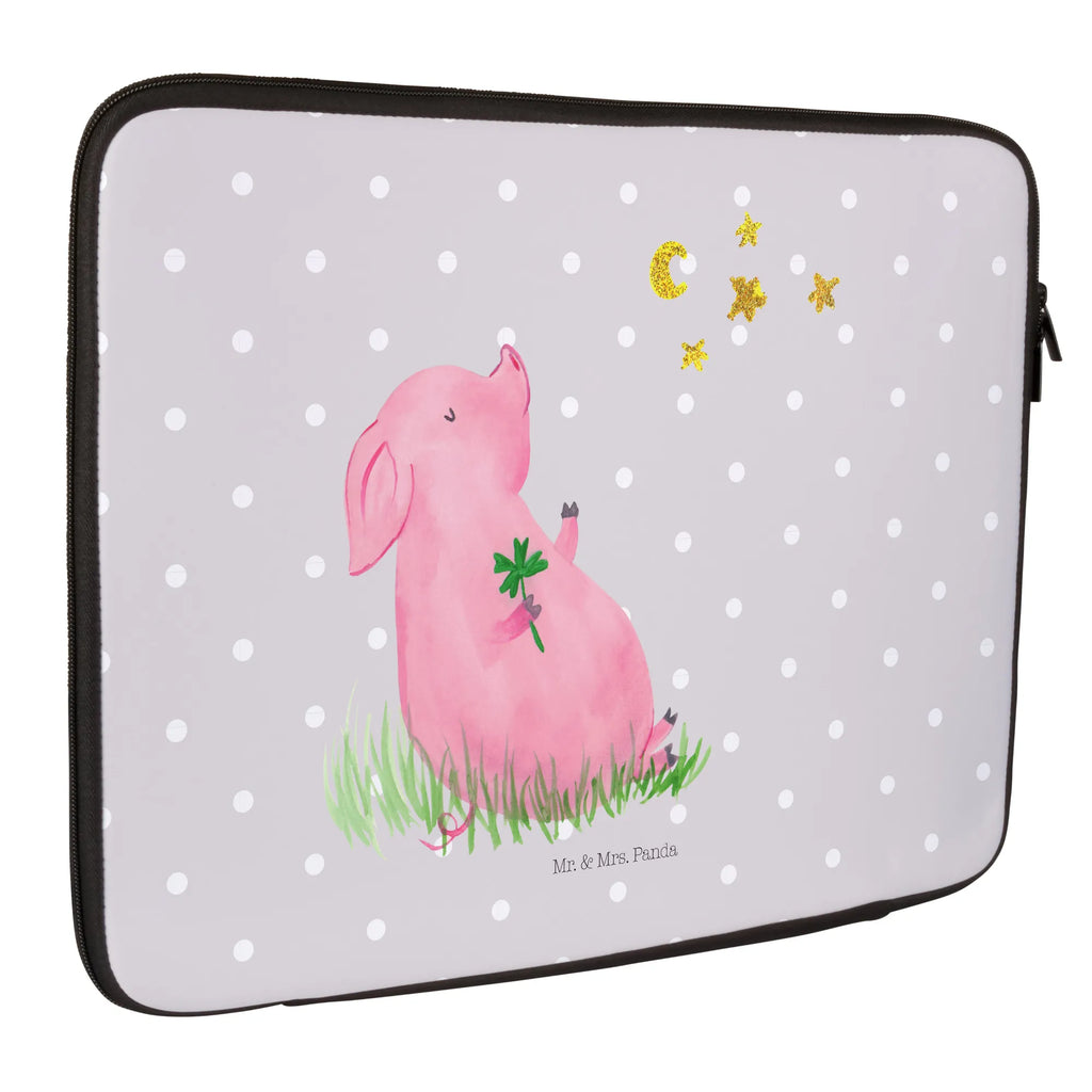 Notebook Tasche Schwein Glück Notebook Tasche, Laptop, Computertasche, Tasche, Notebook-Tasche, Notebook-Reisehülle, Notebook Schutz, Tiermotive, Gute Laune, lustige Sprüche, Tiere, Glücksschwein. Glück, Schwein, Schweinchen, Sterne, Sernchen, Ziele, Träume, Motivation, Glücksbringer