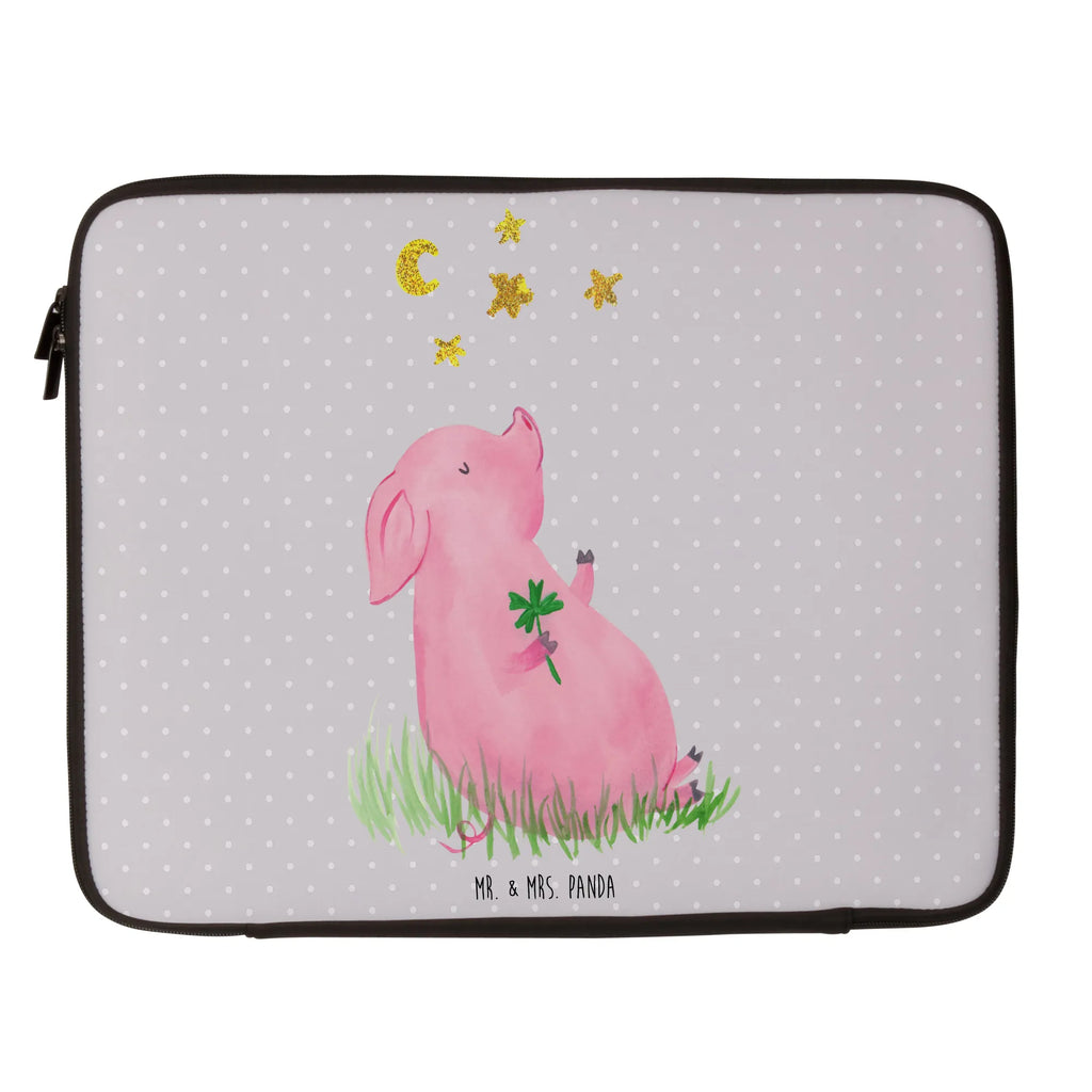 Notebook Tasche Schwein Glück Notebook Tasche, Laptop, Computertasche, Tasche, Notebook-Tasche, Notebook-Reisehülle, Notebook Schutz, Tiermotive, Gute Laune, lustige Sprüche, Tiere, Glücksschwein. Glück, Schwein, Schweinchen, Sterne, Sernchen, Ziele, Träume, Motivation, Glücksbringer