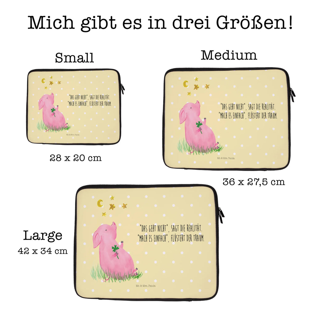 Notebook Tasche Schwein Glück Notebook Tasche, Laptop, Computertasche, Tasche, Notebook-Tasche, Notebook-Reisehülle, Notebook Schutz, Tiermotive, Gute Laune, lustige Sprüche, Tiere, Glücksschwein. Glück, Schwein, Schweinchen, Sterne, Sernchen, Ziele, Träume, Motivation, Glücksbringer