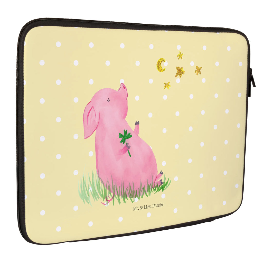 Notebook Tasche Schwein Glück Notebook Tasche, Laptop, Computertasche, Tasche, Notebook-Tasche, Notebook-Reisehülle, Notebook Schutz, Tiermotive, Gute Laune, lustige Sprüche, Tiere, Glücksschwein. Glück, Schwein, Schweinchen, Sterne, Sernchen, Ziele, Träume, Motivation, Glücksbringer