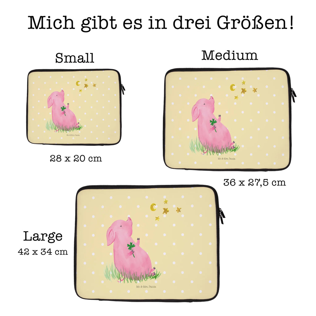 Notebook Tasche Schwein Glück Notebook Tasche, Laptop, Computertasche, Tasche, Notebook-Tasche, Notebook-Reisehülle, Notebook Schutz, Tiermotive, Gute Laune, lustige Sprüche, Tiere, Glücksschwein. Glück, Schwein, Schweinchen, Sterne, Sernchen, Ziele, Träume, Motivation, Glücksbringer