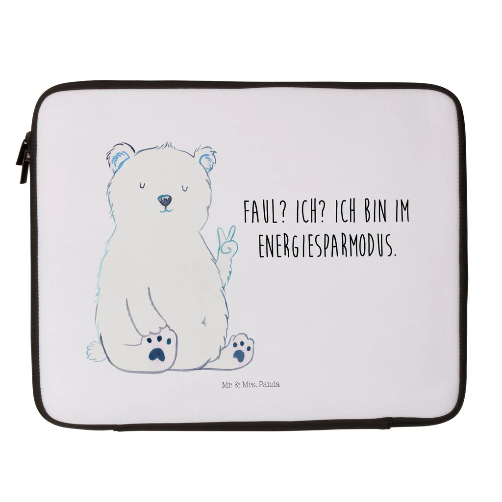 Notebook Tasche Eisbär Faul Notebook Tasche, Laptop, Computertasche, Tasche, Notebook-Tasche, Notebook-Reisehülle, Notebook Schutz, Bär, Teddy, Teddybär, Eisbär, Nordpol, Faul, Entspannen, Relaxen, Büro, Arbeit, Bürojob, Arbeitsplatz, Homeoffice