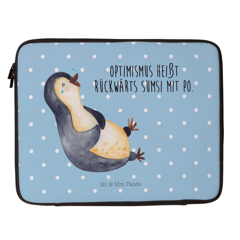 Notebook Tasche Pinguin Lachen Notebook Tasche, Laptop, Computertasche, Tasche, Notebook-Tasche, Notebook-Reisehülle, Notebook Schutz, Pinguin, Pinguine, lustiger Spruch, Optimismus, Fröhlich, Lachen, Humor, Fröhlichkeit