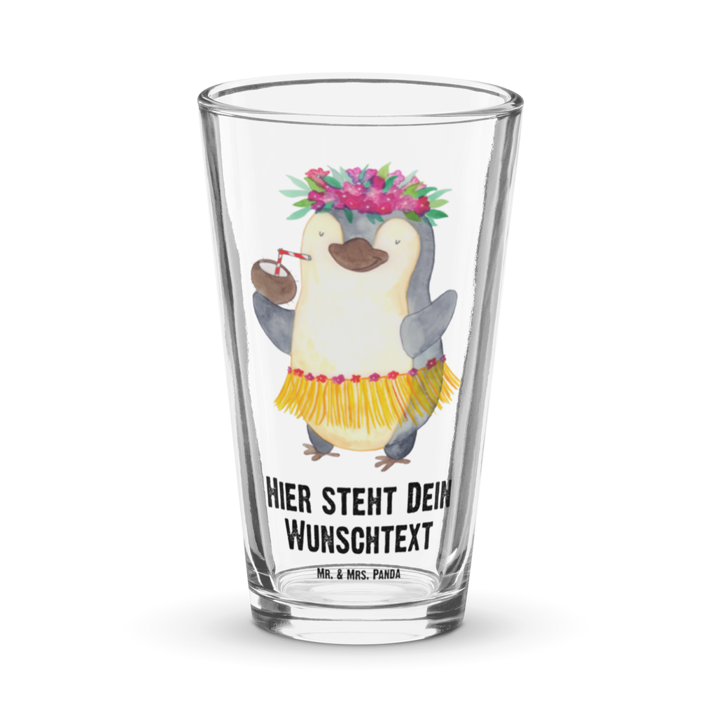 Personalisiertes Trinkglas Pinguin Kokosnuss Personalisiertes Trinkglas, Personalisiertes Glas, Personalisiertes Pint Glas, Personalisiertes Bierglas, Personalisiertes Cocktail Glas, Personalisiertes Wasserglas, Glas mit Namen, Glas selber bedrucken, Wunschtext, Selbst drucken, Wunschname, Pinguin, Aloha, Hawaii, Urlaub, Kokosnuss, Pinguine