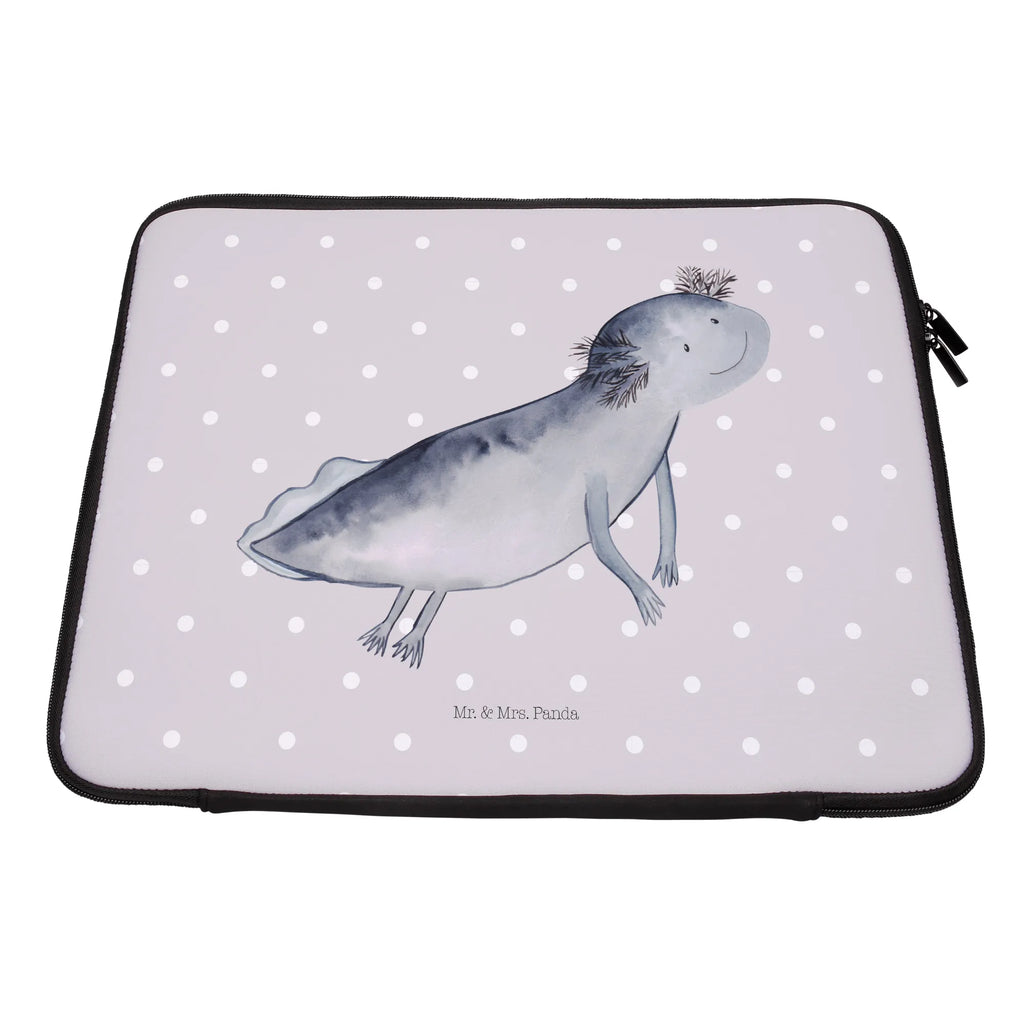 Notebook Tasche Axolotl Schwimmen Notebook Tasche, Laptop, Computertasche, Tasche, Notebook-Tasche, Notebook-Reisehülle, Notebook Schutz, Axolotl, Molch, Axolot, Schwanzlurch, Lurch, Lurche, Problem, Probleme, Lösungen, Motivation