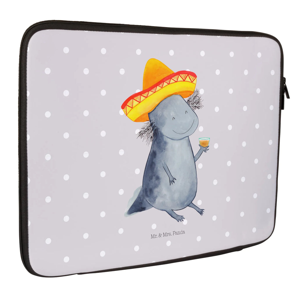 Notebook Tasche Axolotl Tequila Notebook Tasche, Laptop, Computertasche, Tasche, Notebook-Tasche, Notebook-Reisehülle, Notebook Schutz, Axolotl, Molch, Mexico, Mexiko, Sombrero, Zitrone, Tequila, Motivation, Spruch, Schwanzlurch, Lurch, Lurche, Axolot, Feuerdrache, Feuersalamander