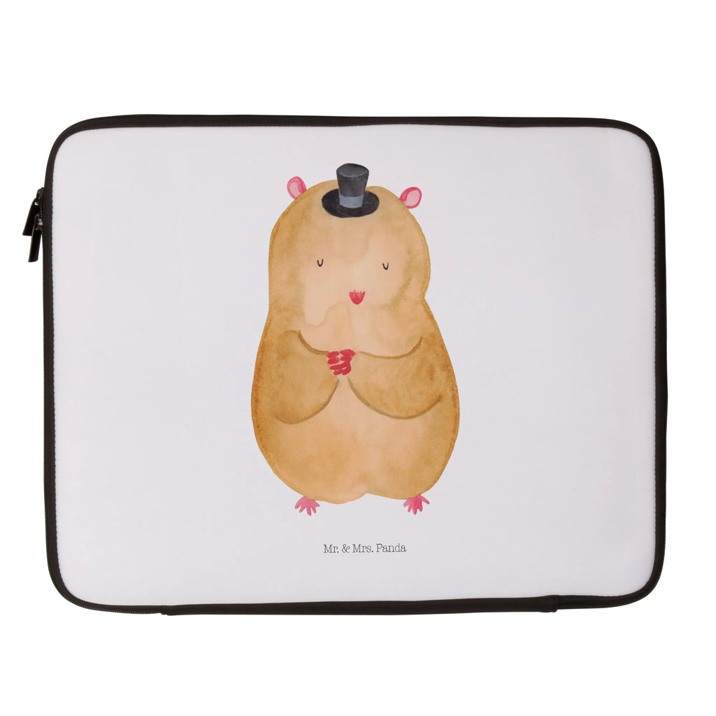 Notebook Tasche Hamster Hut Notebook Tasche, Laptop, Computertasche, Tasche, Notebook-Tasche, Notebook-Reisehülle, Notebook Schutz, Tiermotive, Gute Laune, lustige Sprüche, Tiere, Hamster, Hut, Magier, Zylinder, Zwerghamster, Zauberer