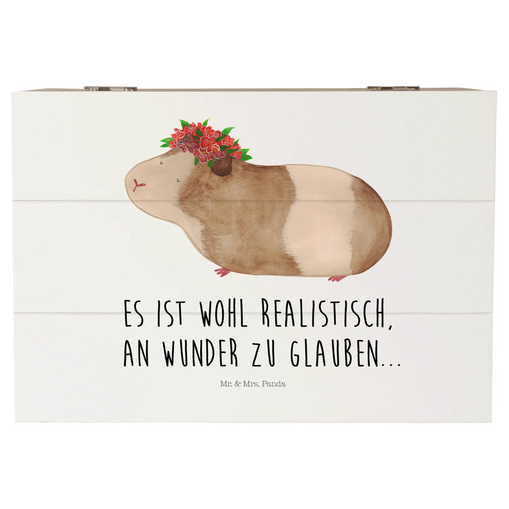 Holzkiste Meerschweinchen Weisheit Holzkiste, Kiste, Schatzkiste, Truhe, Schatulle, XXL, Erinnerungsbox, Erinnerungskiste, Dekokiste, Aufbewahrungsbox, Geschenkbox, Geschenkdose, Tiermotive, Gute Laune, lustige Sprüche, Tiere, Meerschweinchen, Meerie, Meeries, Wunder, Blumenkind, Realität, Spruch, Weisheit, Motivation, Wunderland