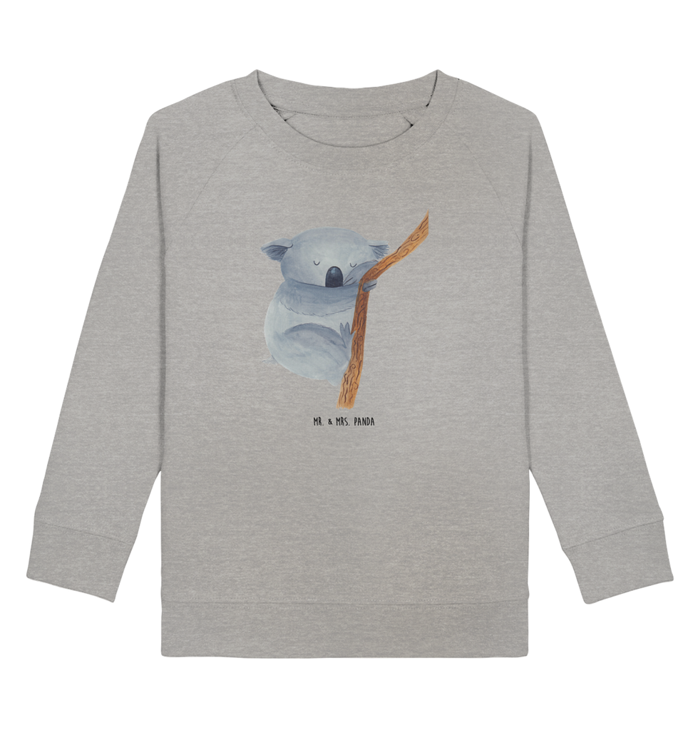 Organic Kinder Pullover Koalabär Kinder Pullover, Kinder Sweatshirt, Jungen, Mädchen, Tiermotive, Gute Laune, lustige Sprüche, Tiere, Koala, träumen, Traum, schlafen, Schlafzimmer, Traumland, Bär, Koalabär