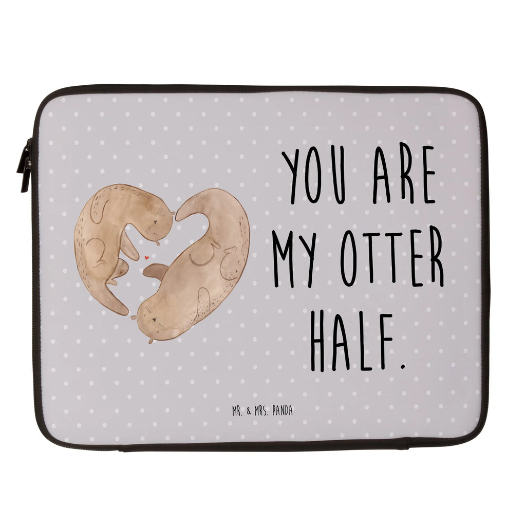 Notebook Tasche Otter Herz Notebook Tasche, Laptop, Computertasche, Tasche, Notebook-Tasche, Notebook-Reisehülle, Notebook Schutz, Otter, Fischotter, Seeotter, Liebe, Herz, Liebesbeweis, Liebesgeschenk, Bessere Hälfte, Love you, Jahrestag, Hochzeitstag, Verlobung, gemeinsames Leben