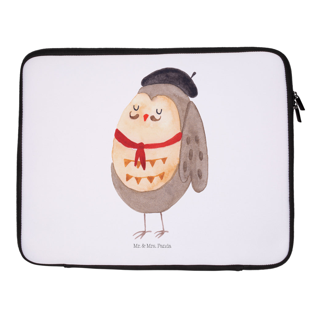 Notebook Tasche Eule Frankreich Notebook Tasche, Laptop, Computertasche, Tasche, Notebook-Tasche, Notebook-Reisehülle, Notebook Schutz, Eule, Eulen, Eule Deko, Owl, hibou, La vie est belle, das Leben ist schön, Spruch schön, Spruch Französisch, Frankreich