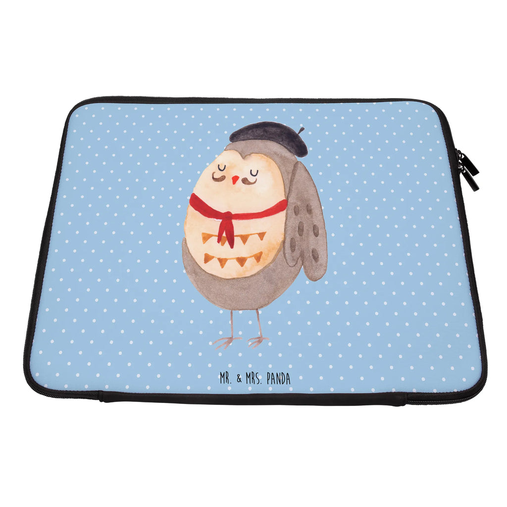 Notebook Tasche Eule Frankreich Notebook Tasche, Laptop, Computertasche, Tasche, Notebook-Tasche, Notebook-Reisehülle, Notebook Schutz, Eule, Eulen, Eule Deko, Owl, hibou, La vie est belle, das Leben ist schön, Spruch schön, Spruch Französisch, Frankreich