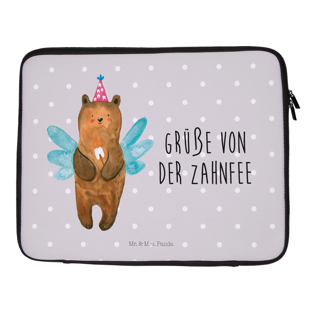 Notebook Tasche Bär Zahnfee Notebook Tasche, Laptop, Computertasche, Tasche, Notebook-Tasche, Notebook-Reisehülle, Notebook Schutz, Bär, Teddy, Teddybär, Zahnfee, Fee, Milchzahn, Erster Zahn