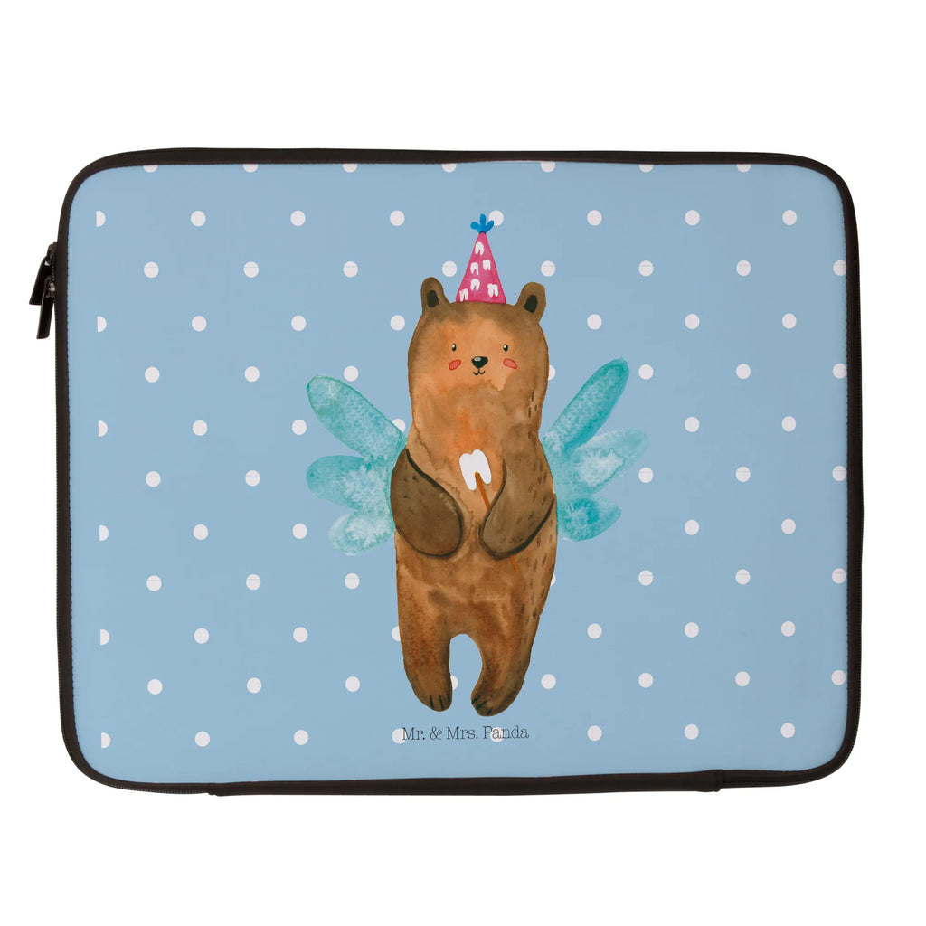 Notebook Tasche Bär Zahnfee Notebook Tasche, Laptop, Computertasche, Tasche, Notebook-Tasche, Notebook-Reisehülle, Notebook Schutz, Bär, Teddy, Teddybär, Zahnfee, Fee, Milchzahn, Erster Zahn