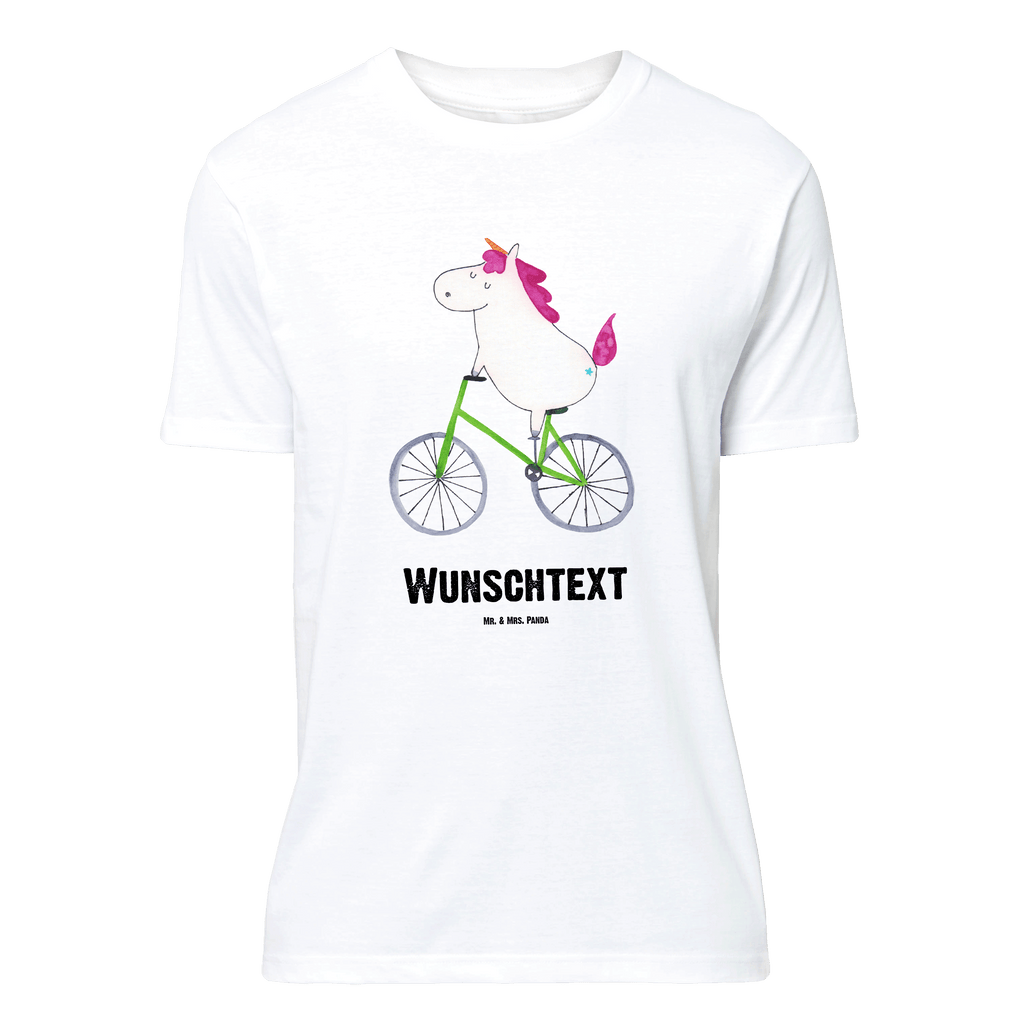 Personalisiertes T-Shirt Einhorn Radfahrer T-Shirt Personalisiert, T-Shirt mit Namen, T-Shirt mit Aufruck, Männer, Frauen, Wunschtext, Bedrucken, Einhorn, Einhörner, Einhorn Deko, Pegasus, Unicorn, Radfahren, Radfahrer, Rad, Bike, Feenstaub, Konfetti, Luxusproblem, Kummer, Liebeskummer