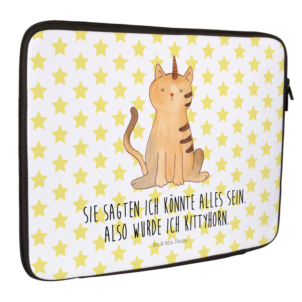 Notebook Tasche Einhorn Katze Notebook Tasche, Laptop, Computertasche, Tasche, Notebook-Tasche, Notebook-Reisehülle, Notebook Schutz, Einhorn, Einhörner, Einhorn Deko, Pegasus, Unicorn, Katzer, Mieze, Regenbogen, Glitzer, Einhornpower, Erwachsenwerden, Katze, Katzenhorn, Einhornkatze, Kittyhorn