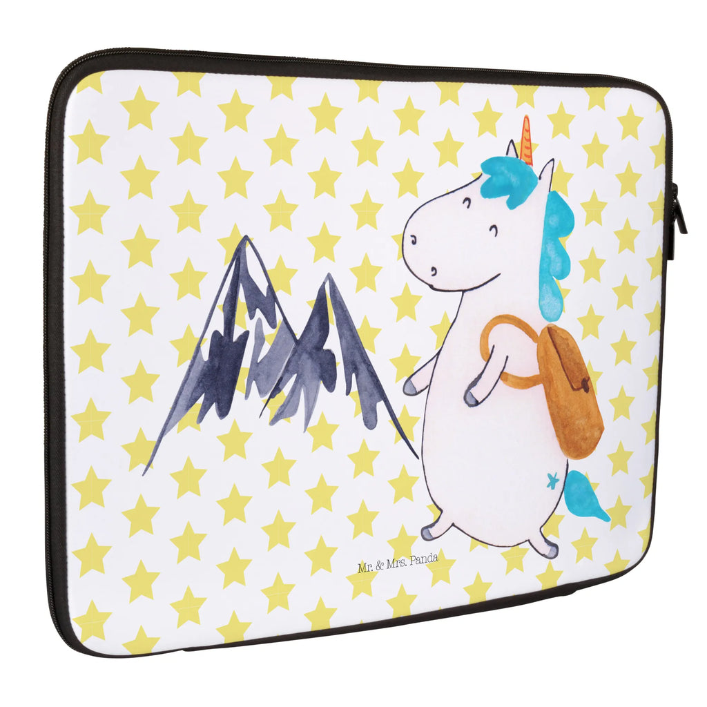 Notebook Tasche Einhorn Bergsteiger Notebook Tasche, Laptop, Computertasche, Tasche, Notebook-Tasche, Notebook-Reisehülle, Notebook Schutz, Einhorn, Einhörner, Einhorn Deko, Pegasus, Unicorn, Bergsteiger, Abenteuer, Berge, Abenteurer, Weltenbummler, Weltreise, Reisen, Urlaub, Entdecker