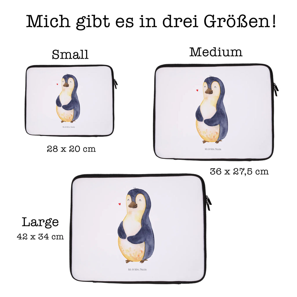 Notebook Tasche Pinguin Diät Notebook Tasche, Laptop, Computertasche, Tasche, Notebook-Tasche, Notebook-Reisehülle, Notebook Schutz, Pinguin, Pinguine, Diät, Abnehmen, Abspecken, Gewicht, Motivation, Selbstliebe, Körperliebe, Selbstrespekt