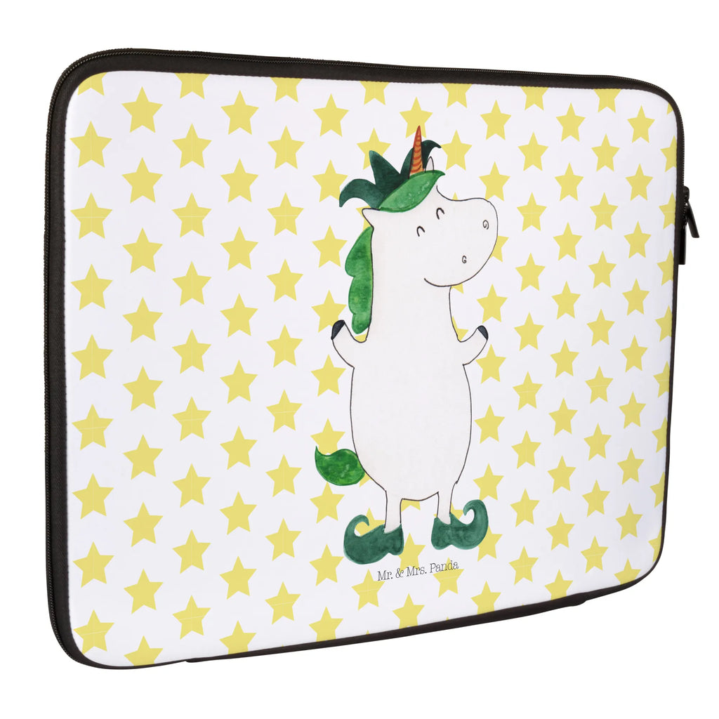 Notebook Tasche Einhorn Joker Notebook Tasche, Laptop, Computertasche, Tasche, Notebook-Tasche, Notebook-Reisehülle, Notebook Schutz, Einhorn, Einhörner, Einhorn Deko, Pegasus, Unicorn, Hofnarr, Kasper, Gaukler, Mittelalter