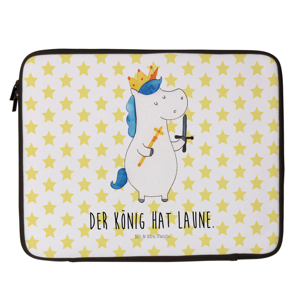 Notebook Tasche Einhorn König mit Schwert Notebook Tasche, Laptop, Computertasche, Tasche, Notebook-Tasche, Notebook-Reisehülle, Notebook Schutz, Einhorn, Einhörner, Einhorn Deko, Pegasus, Unicorn, König, Ritter, Mittelalter